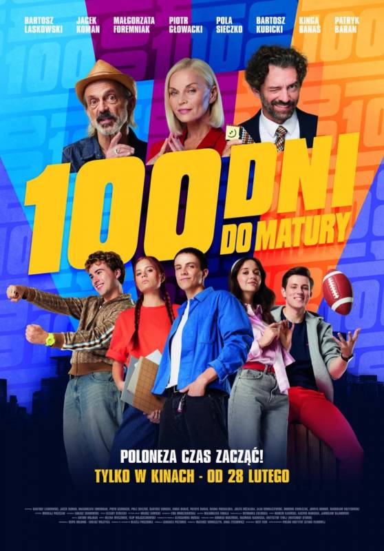 100 dni do matury-plakat